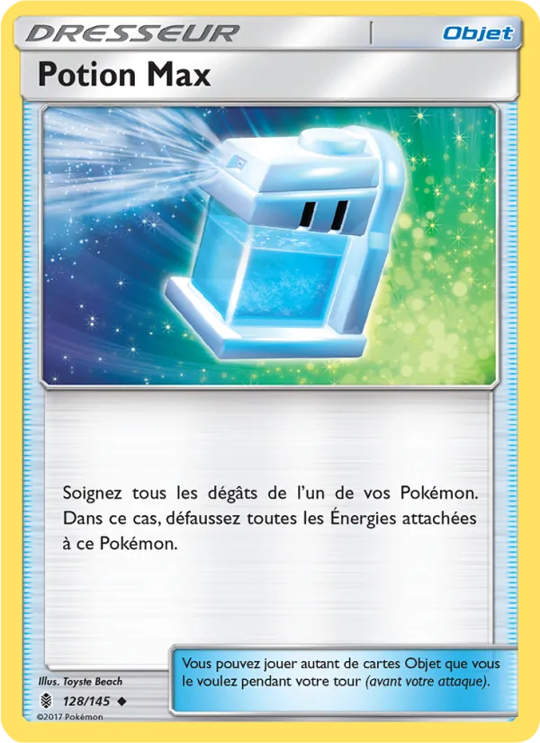 Carte Potion Max de l'extension Gardiens Ascendants, numéro 128/145