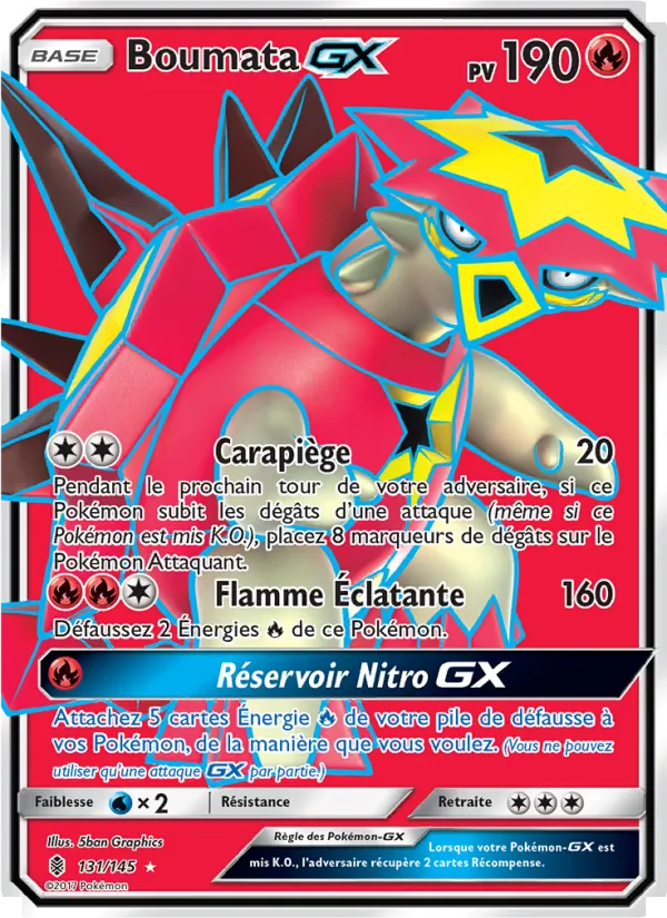 Carte Boumata GX de l'extension Gardiens Ascendants, numéro 131/145