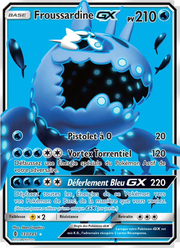 Carte Froussardine GX de l'extension Gardiens Ascendants, numéro 133/145
