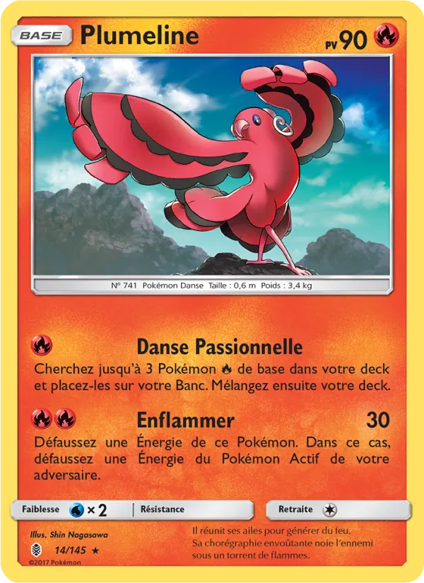 Carte Plumeline de l'extension Gardiens Ascendants, numéro 14/145