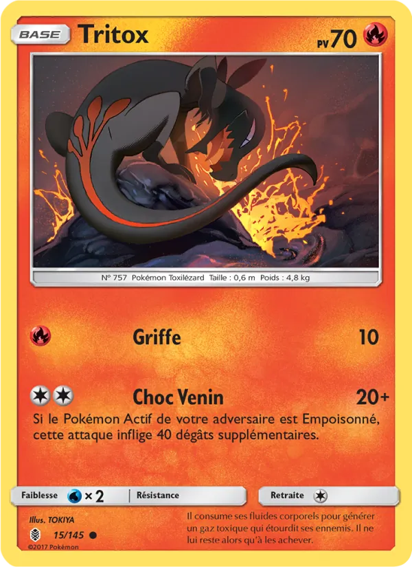 Carte Tritox de l'extension Gardiens Ascendants, numéro 15/145