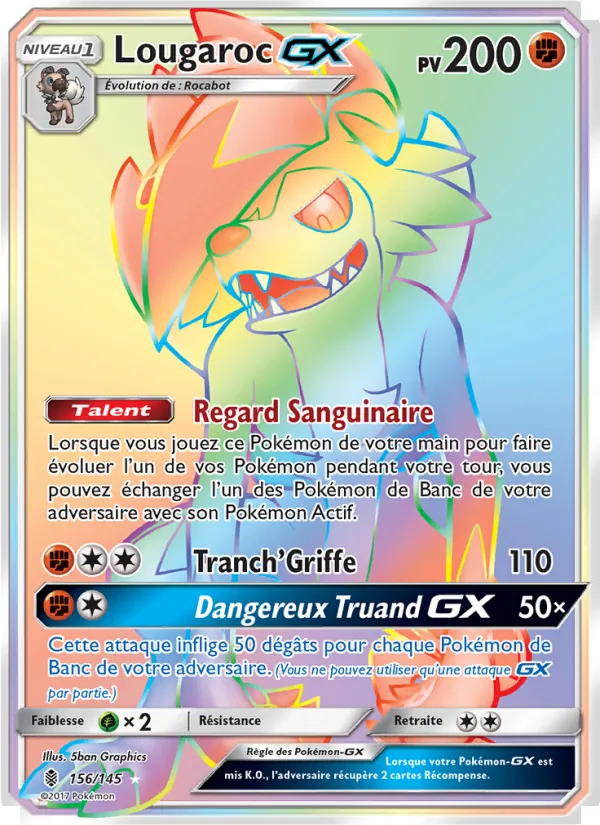 Carte Lougaroc GX de l'extension Gardiens Ascendants, numéro 156/145