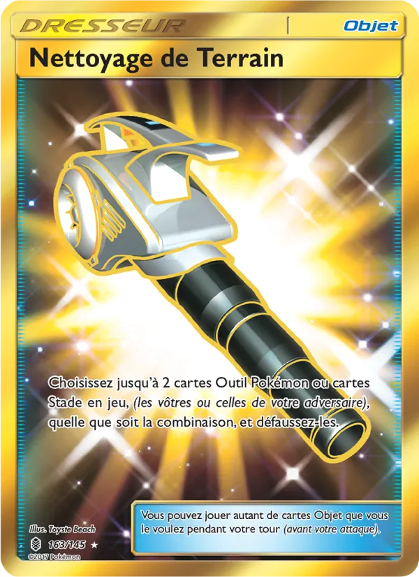 Carte Nettoyage de Terrain de l'extension Gardiens Ascendants, numéro 163/145