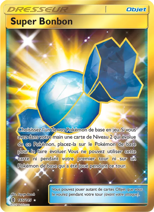 Carte Super Bonbon de l'extension Gardiens Ascendants, numéro 165/145