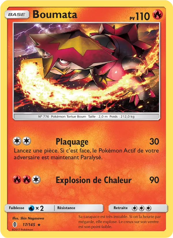 Carte Boumata de l'extension Gardiens Ascendants, numéro 17/145