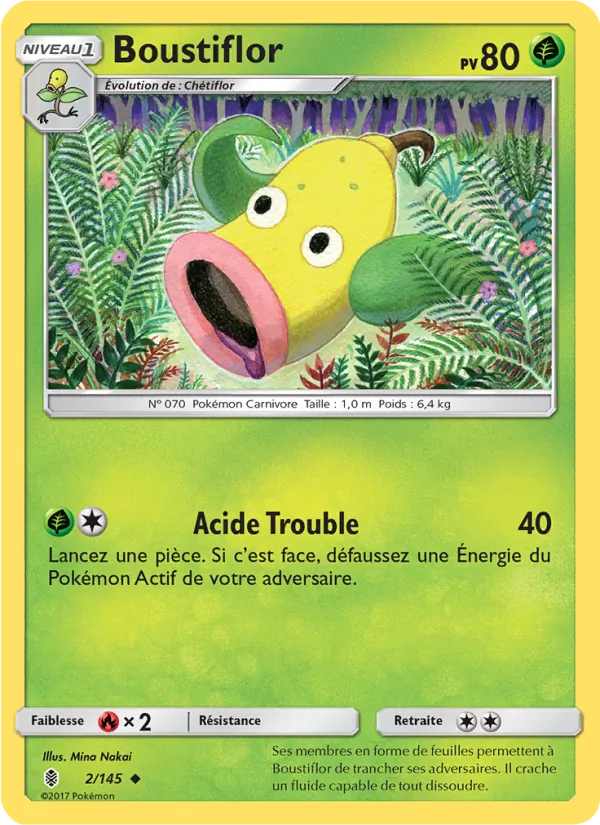 Carte Boustiflor de l'extension Gardiens Ascendants, numéro 2/145