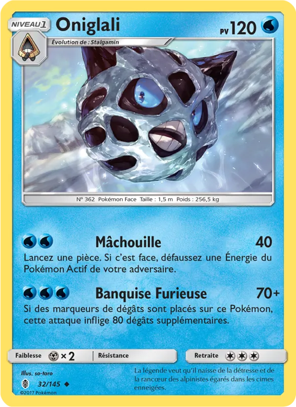 Carte Oniglali de l'extension Gardiens Ascendants, numéro 32/145