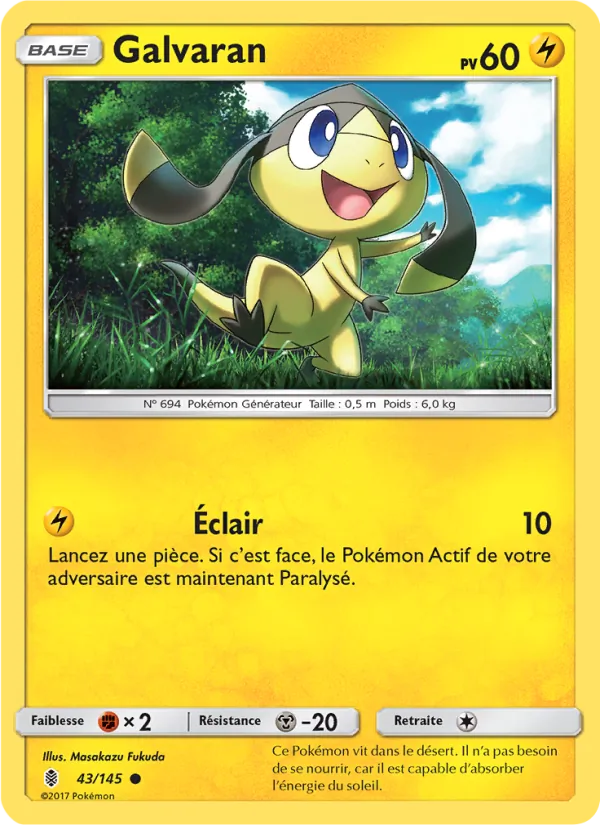 Carte Galvaran de l'extension Gardiens Ascendants, numéro 43/145