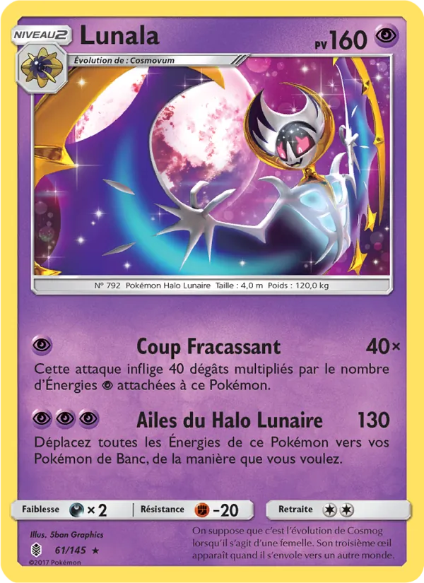 Carte Lunala de l'extension Gardiens Ascendants, numéro 61/145