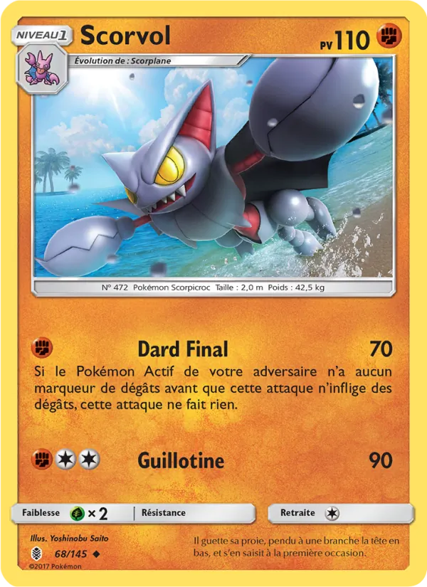 Carte Scorvol de l'extension Gardiens Ascendants, numéro 68/145