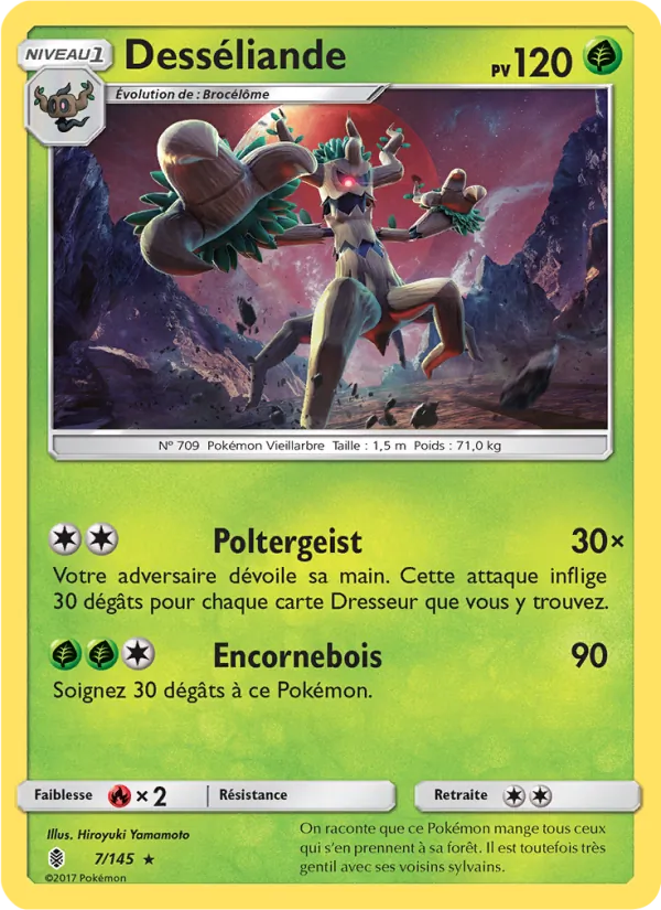 Carte Desséliande de l'extension Gardiens Ascendants, numéro 7/145