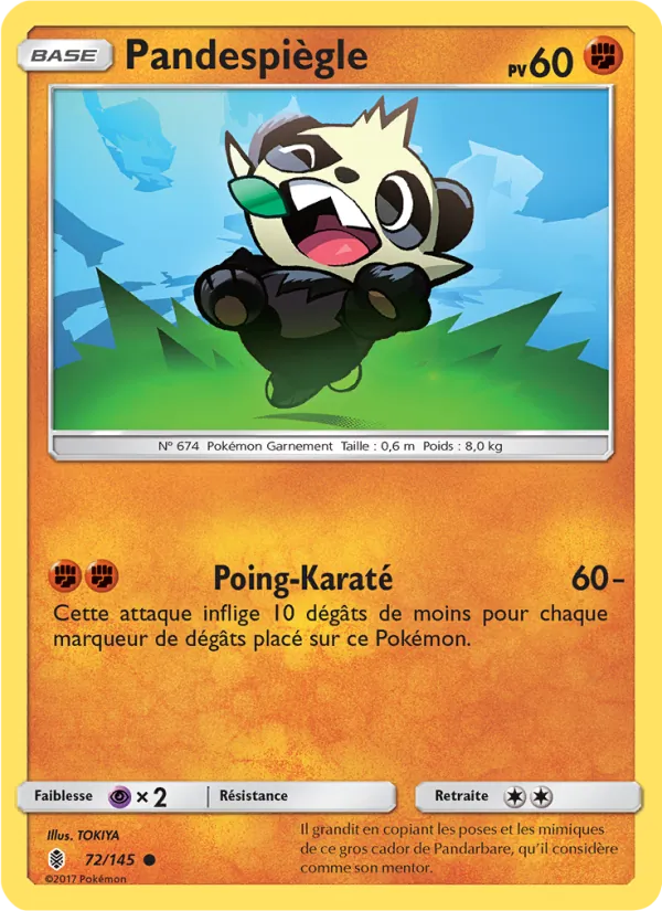 Carte Pandespiègle de l'extension Gardiens Ascendants, numéro 72/145