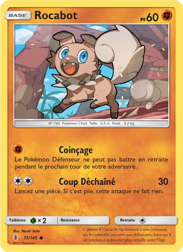 Carte Rocabot de l'extension Gardiens Ascendants, numéro 73/145