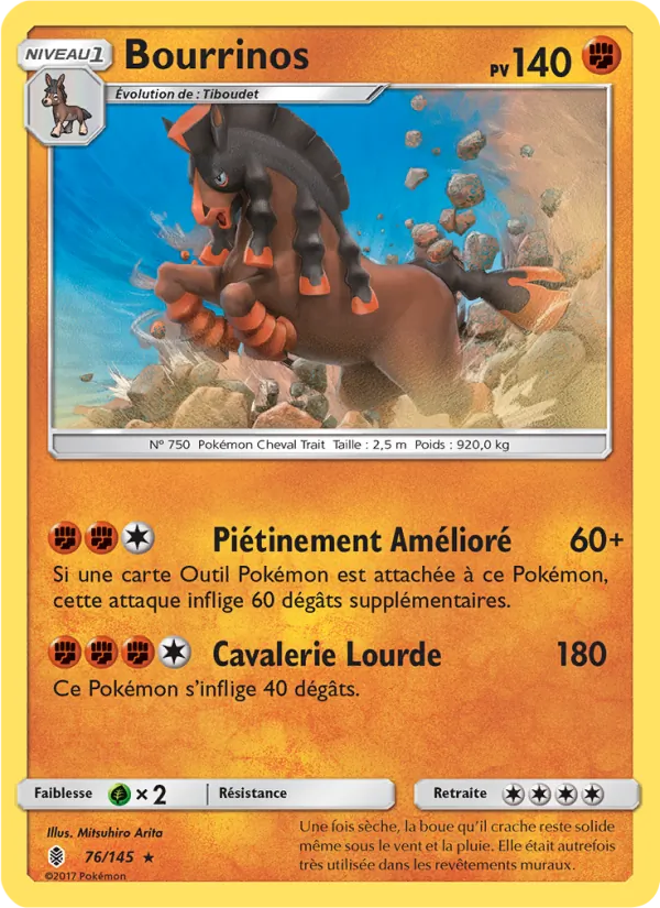 Carte Bourrinos de l'extension Gardiens Ascendants, numéro 76/145