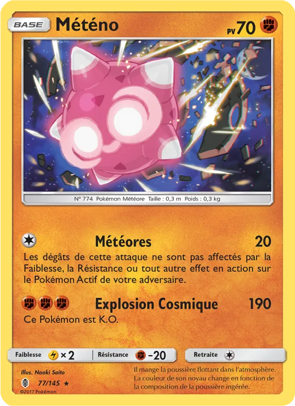 Carte Météno de l'extension Gardiens Ascendants, numéro 77/145