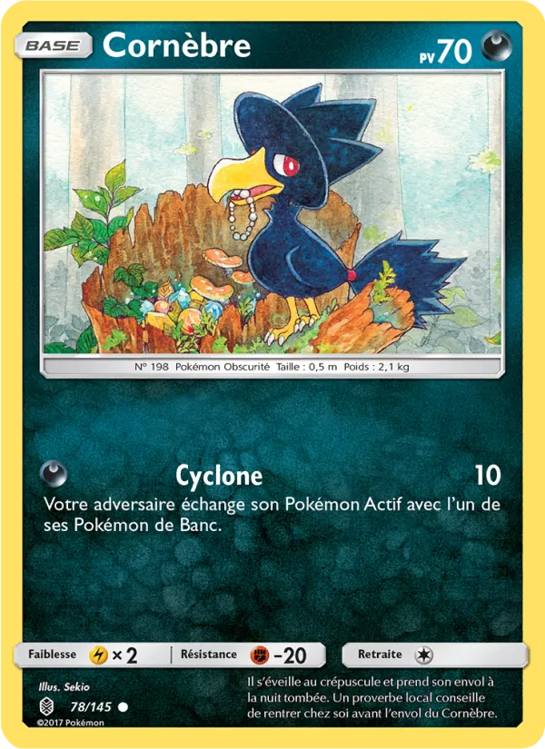 Carte Cornèbre de l'extension Gardiens Ascendants, numéro 78/145