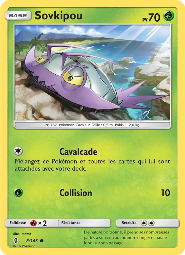 Carte Sovkipou de l'extension Gardiens Ascendants, numéro 8/145