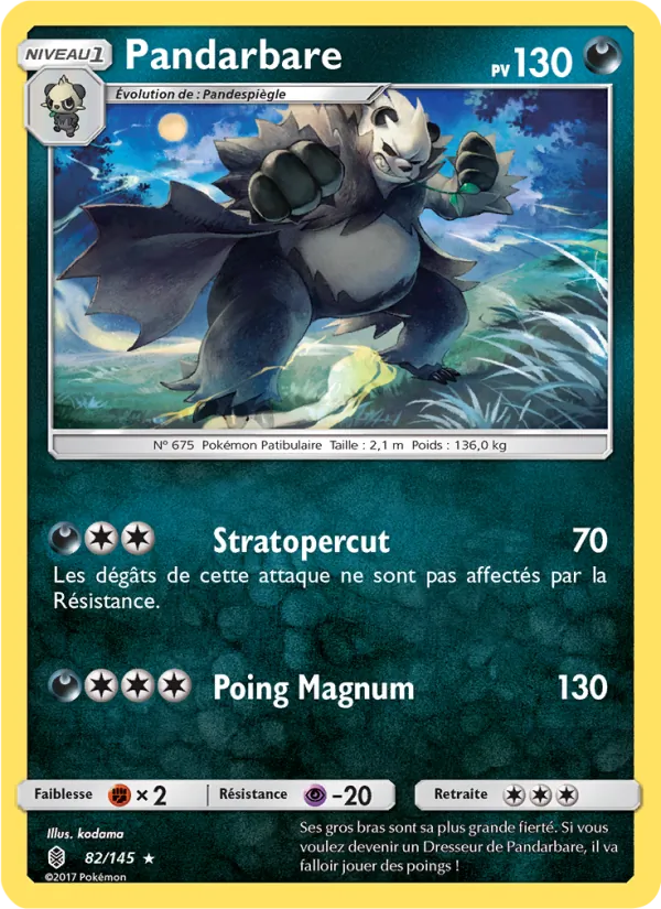Carte Pandarbare de l'extension Gardiens Ascendants, numéro 82/145
