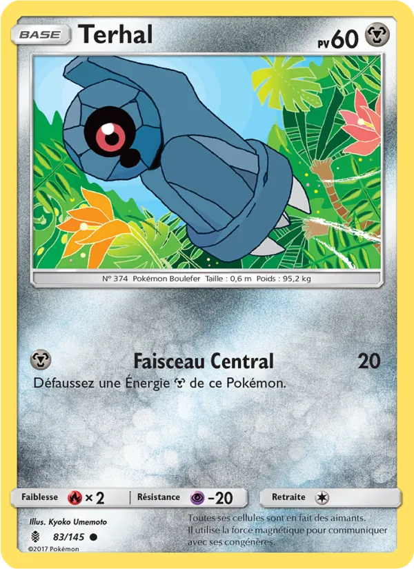 Carte Terhal de l'extension Gardiens Ascendants, numéro 83/145