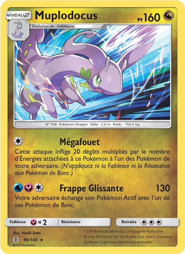 Carte Muplodocus de l'extension Gardiens Ascendants, numéro 96/145