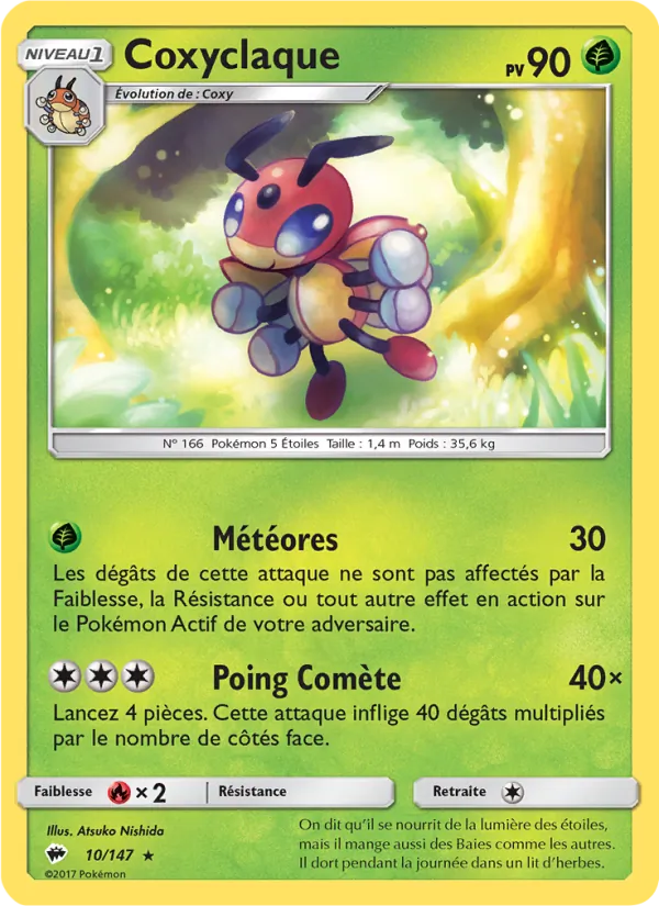 Carte Coxyclaque de l'extension Ombres Ardentes, numéro 10/147
