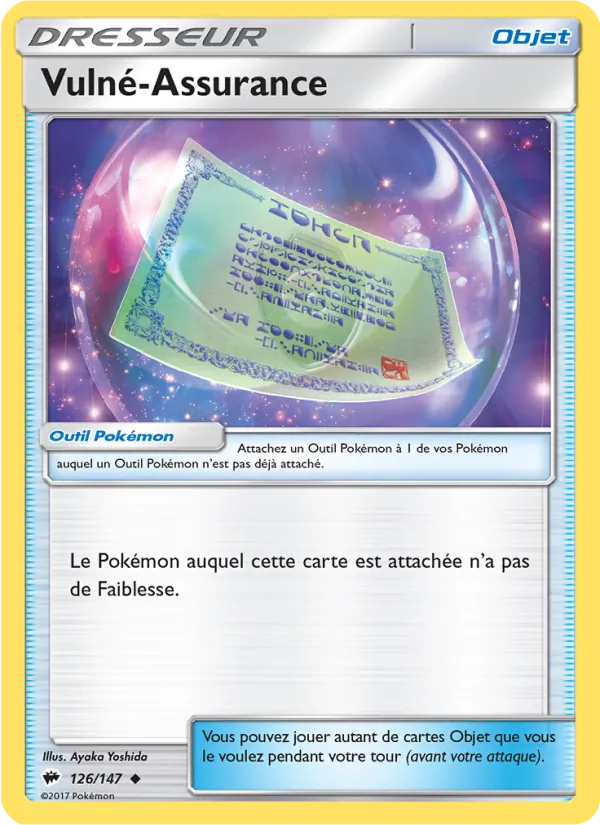 Carte Vulné-Assurance de l'extension Ombres Ardentes, numéro 126/147
