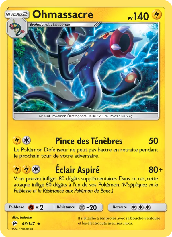 Carte Ohmassacre de l'extension Ombres Ardentes, numéro 46/147