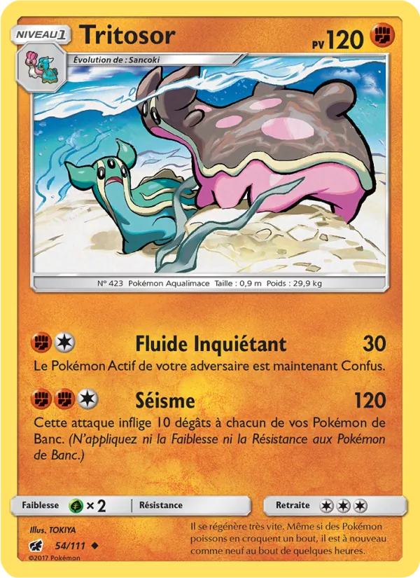 Carte Tritosor de l'extension Invasion Carmin, numéro 54/111