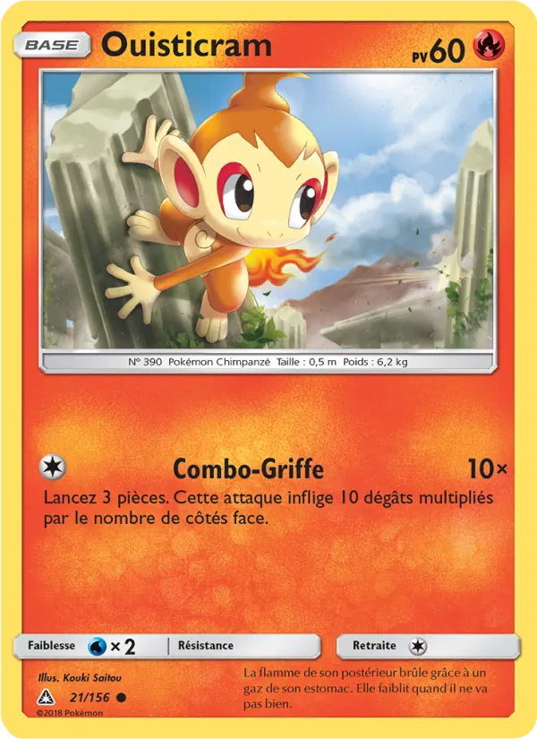 Carte Ouisticram de l'extension Ultra-Prisme, numéro 21/156