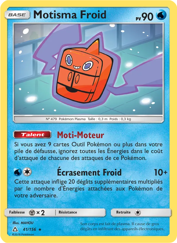 Carte Motisma Froid de l'extension Ultra-Prisme, numéro 41/156