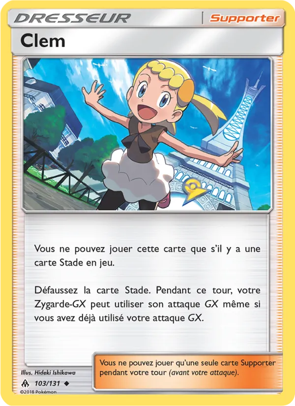Carte Clem de l'extension Lumière Interdite, numéro 103/131