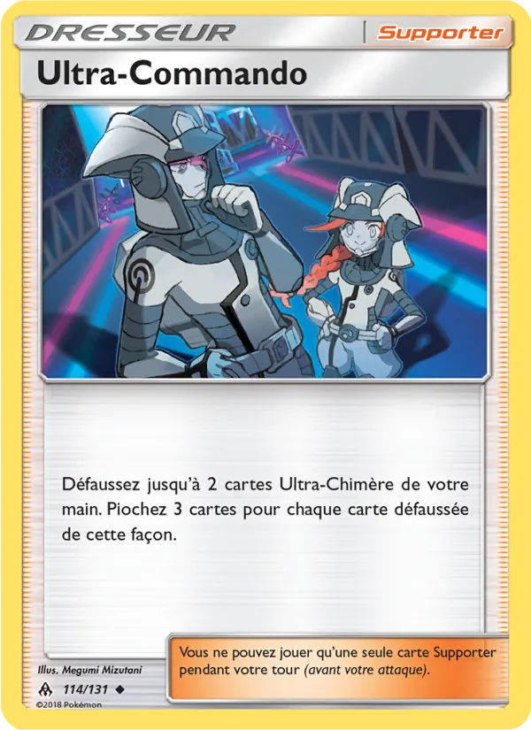 Carte Ultra-Commando de l'extension Lumière Interdite, numéro 114/131