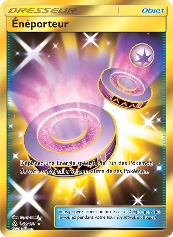 Carte Énéporteur de l'extension Lumière Interdite, numéro 142/131