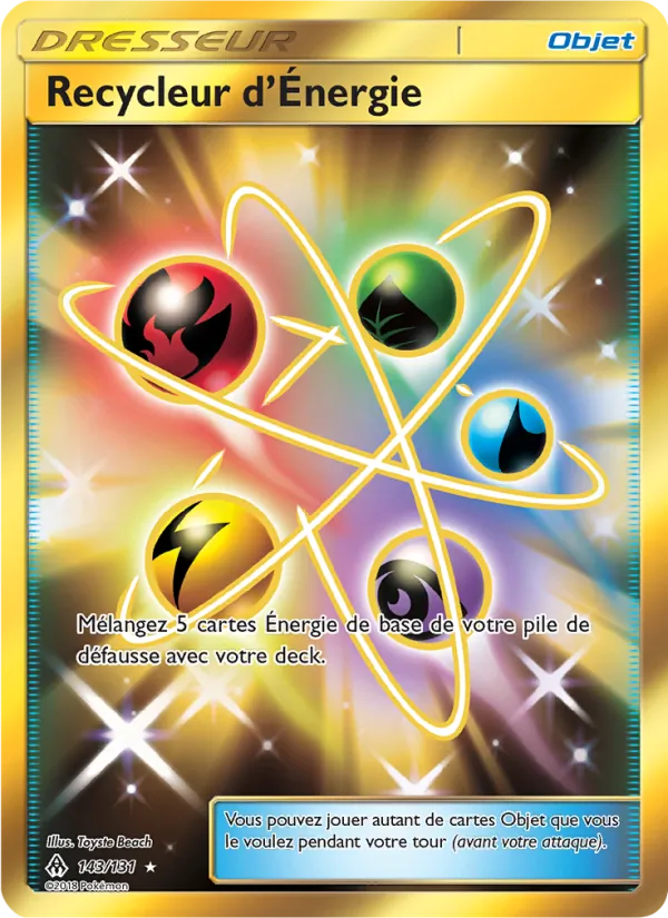 Carte Recycleur d’Énergie de l'extension Lumière Interdite, numéro 143/131