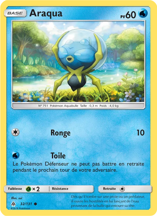 Carte Araqua de l'extension Lumière Interdite, numéro 32/131