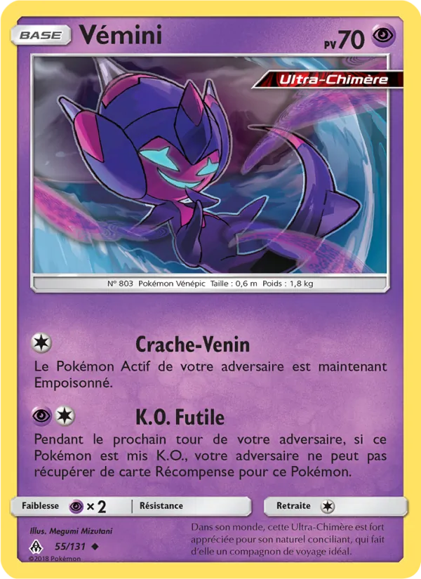 Carte Vémini de l'extension Lumière Interdite, numéro 55/131