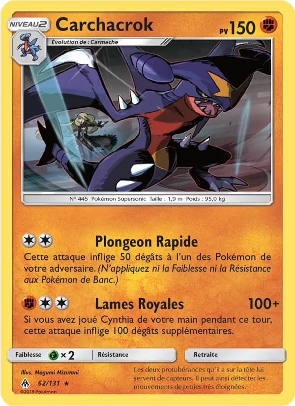 Carte Carchacrok de l'extension Lumière Interdite, numéro 62/131