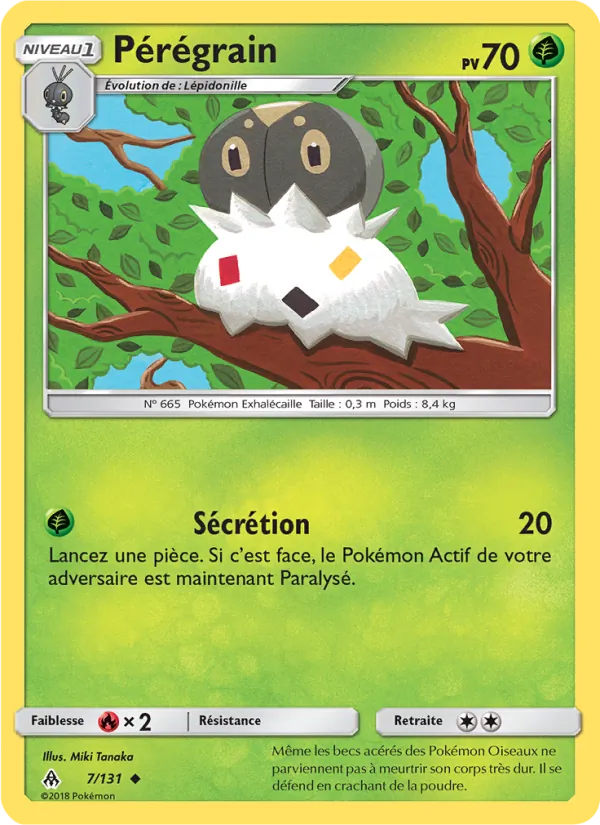 Carte Pérégrain de l'extension Lumière Interdite, numéro 7/131