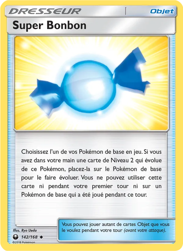 Carte Super Bonbon de l'extension Tempête Céleste, numéro 142/168