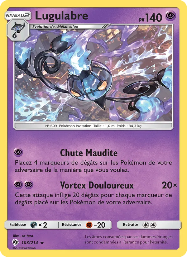 Carte Lugulabre de l'extension Tonnerre Perdu, numéro 103/214