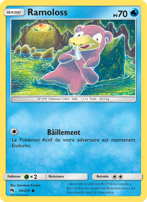 Carte Ramoloss de l'extension Tonnerre Perdu, numéro 54/214