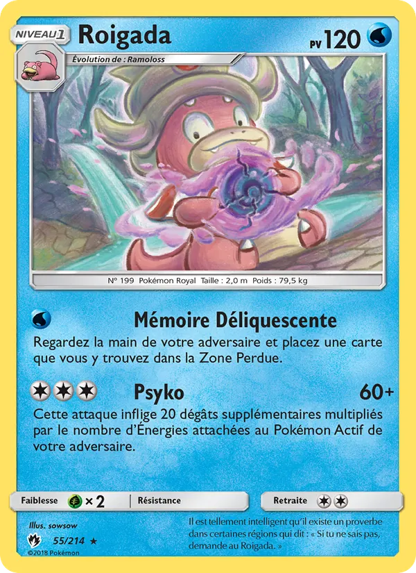Carte Roigada de l'extension Tonnerre Perdu, numéro 55/214