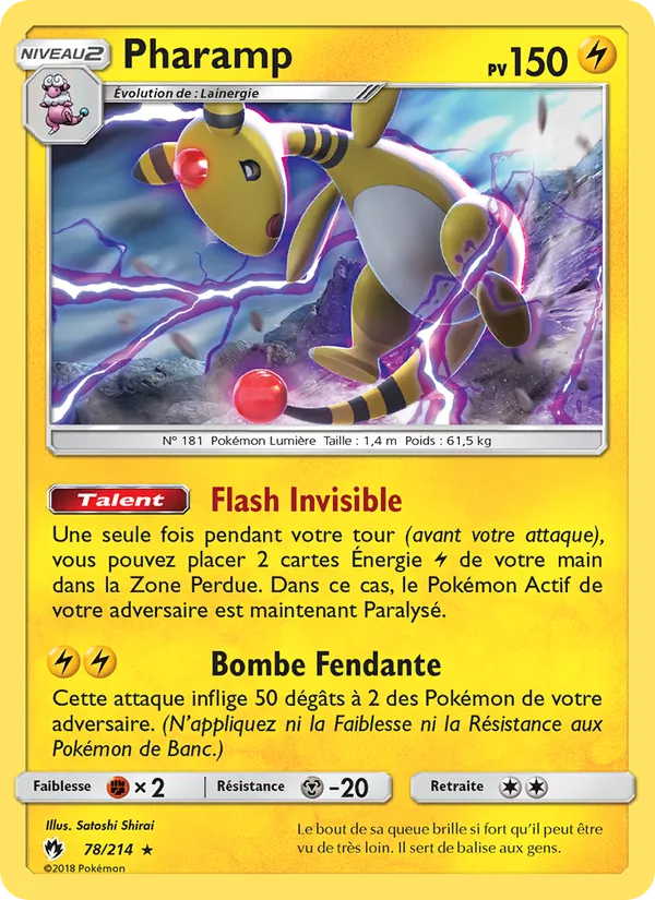 Carte Pharamp de l'extension Tonnerre Perdu, numéro 78/214