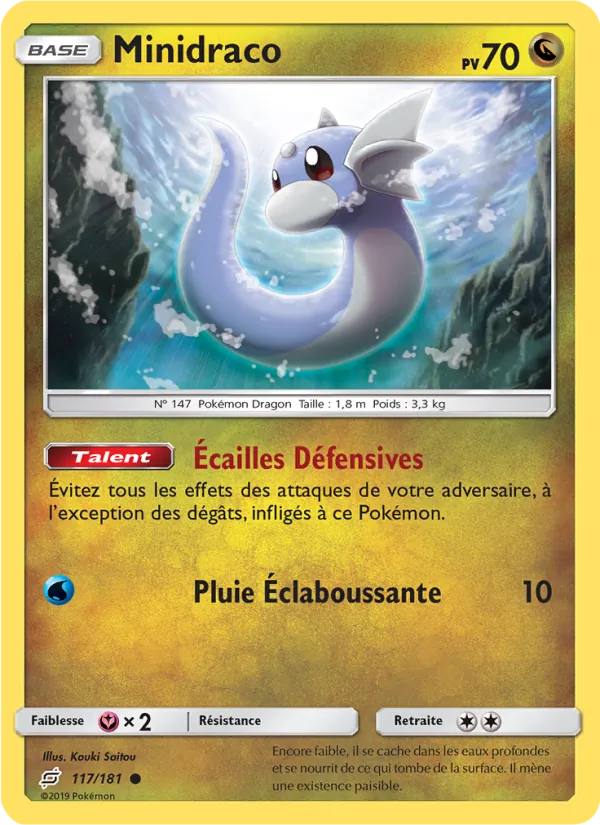 Carte Minidraco de l'extension Duo de Choc, numéro 117/181