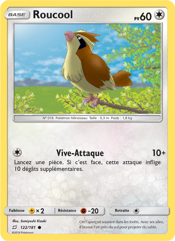 Carte Roucool de l'extension Duo de Choc, numéro 122/181