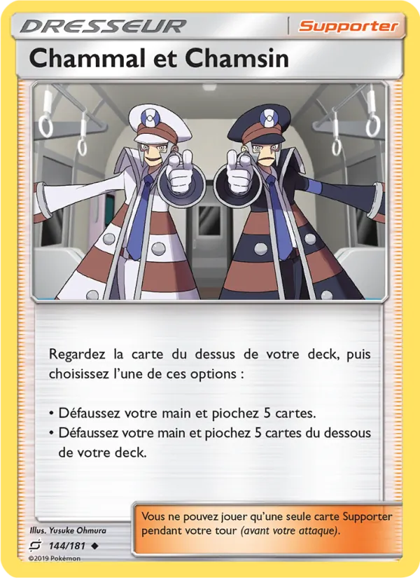 Carte Chammal et Chamsin de l'extension Duo de Choc, numéro 144/181