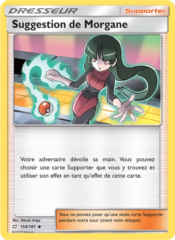 Carte Suggestion de Morgane de l'extension Duo de Choc, numéro 154/181