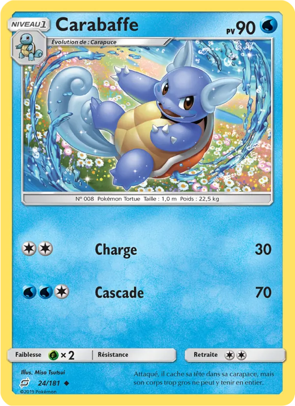 Carte Carabaffe de l'extension Duo de Choc, numéro 24/181