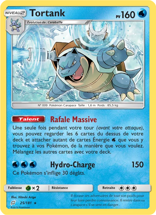Carte Tortank de l'extension Duo de Choc, numéro 25/181