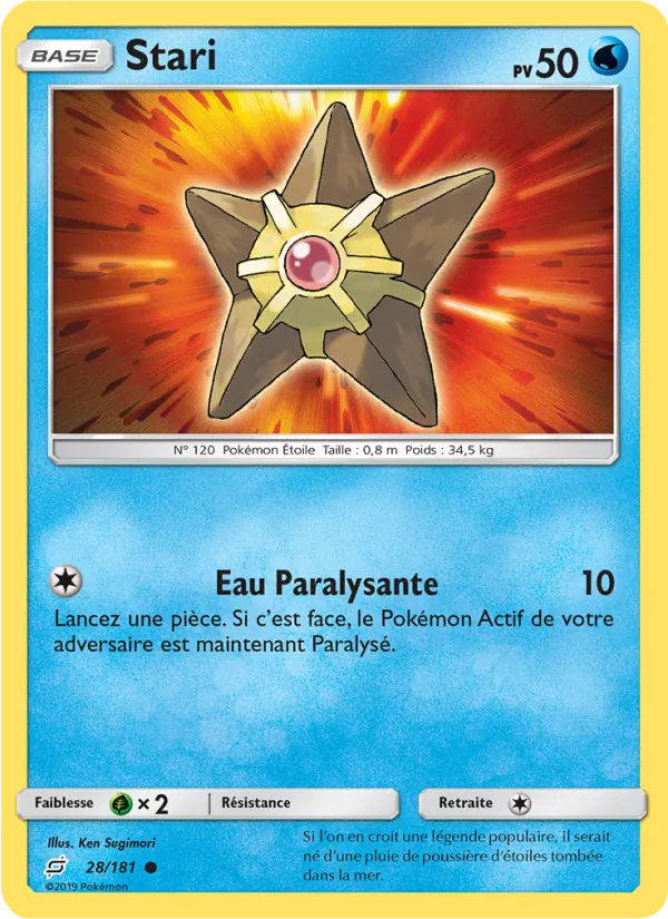Carte Stari de l'extension Duo de Choc, numéro 28/181